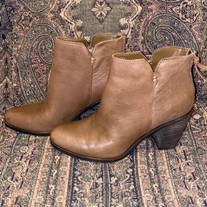 Leather booties/BP JettaLea